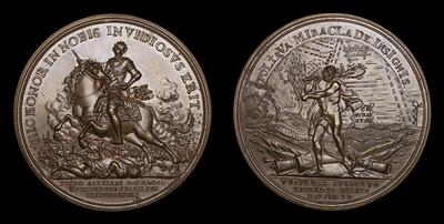 Медаль 1709 года “Полтавская битва, 27 Июня 1709 года”