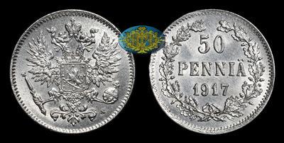 50 Пенни 1917 года, S