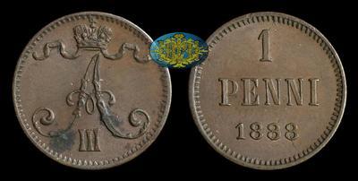 Пенни 1888 года