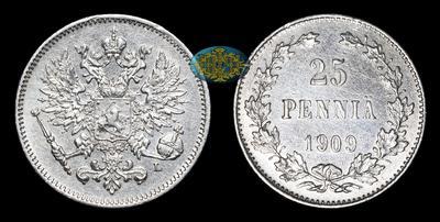 25 Пенни 1909 года, L