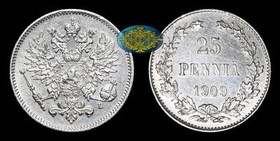 25 Пенни 1909 года, L