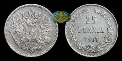 25 Пенни 1907 года, L