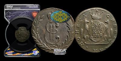 Копейка 1769 года, КМ. 