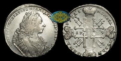Рубль 1729 года