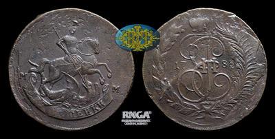 2 Копейки 1788 года, ММ