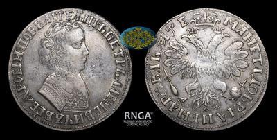 Рубль 1705 года, МД