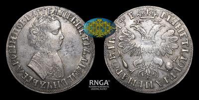 Рубль 1705 года, МД
