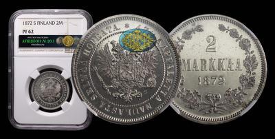 2 Марки 1872 года, S