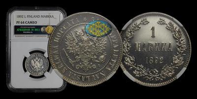 Марка 1892 года, L