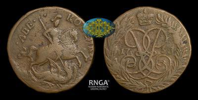 2 Копейки 1758 года