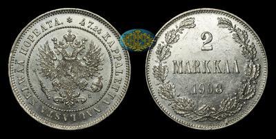 2 Марки 1908 года, L