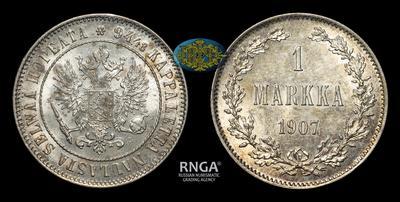 Марка 1907 года, L