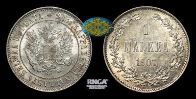 Марка 1907 года, L