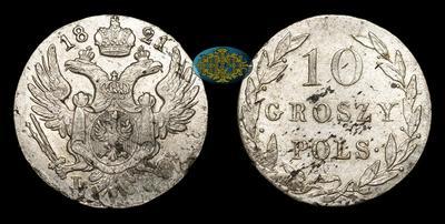 10 Грош 1821 года, IB