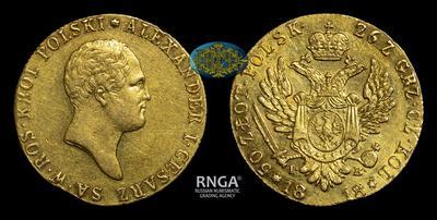 50 Злотых 1818 года, IB