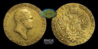 50 Злотых 1818 года, IB