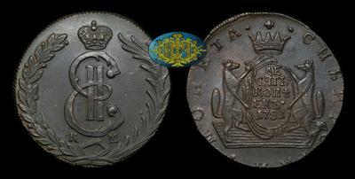 10 Копеек 1781 года, КМ 
