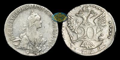 20 Копеек 1772 года, СПБ TI