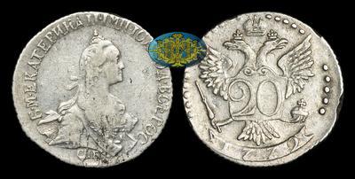 20 Копеек 1772 года, СПБ TI