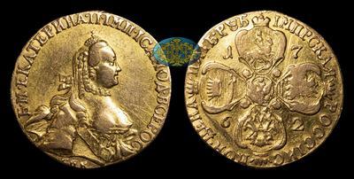 5 Рублей 1762 года, СПБ