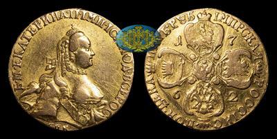 5 Рублей 1762 года, СПБ