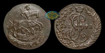 Денга 1791 года, КМ