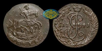 Денга 1791 года, КМ