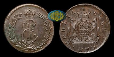 2 Копейки 1771 года, КМ 