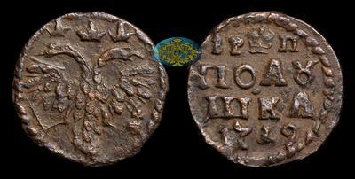 Полушка 1719 года