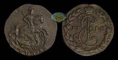 Денга 1788 года, КМ