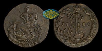 Денга 1788 года, КМ