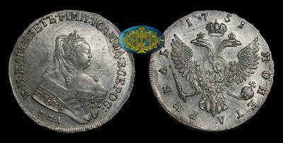 Рубль 1751 года, ММД