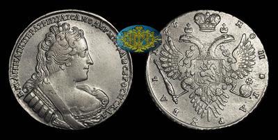 Рубль 1733 года