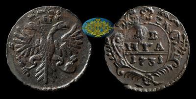 Денга 1731 года