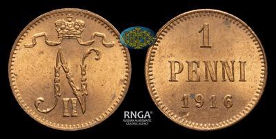 Пенни 1916 года