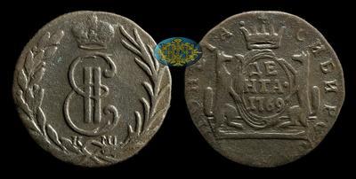 Денга 1769 года, КМ 