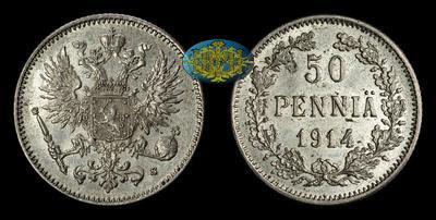 50 Пенни 1914 года, S