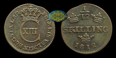 1/12 Cкиллинга 1812 года