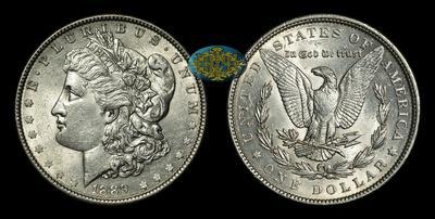 Доллар 1889 года. 