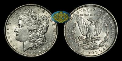 Доллар 1889 года. 