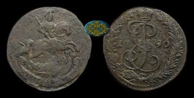 Денга 1790 года, КМ