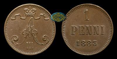Пенни 1883 года