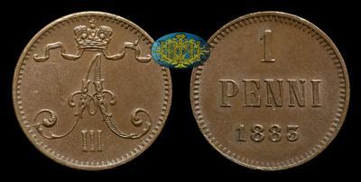 Пенни 1883 года