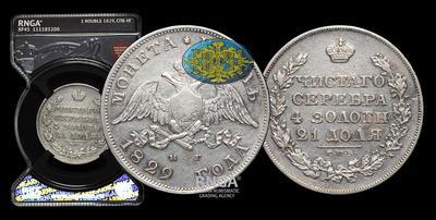 Рубль 1829 года, СПБ НГ