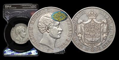 Талер 1866 года, В