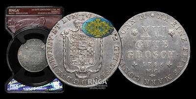 16 Грошей 1786 года, MC