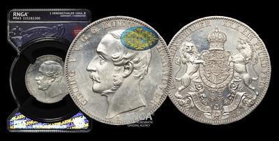 Талер 1866 года, В