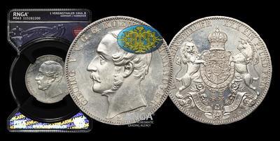 Талер 1866 года, В