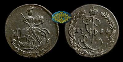 Денга 1784 года, КМ