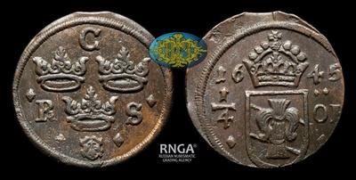 1/4 Эре 1645 года, CRS